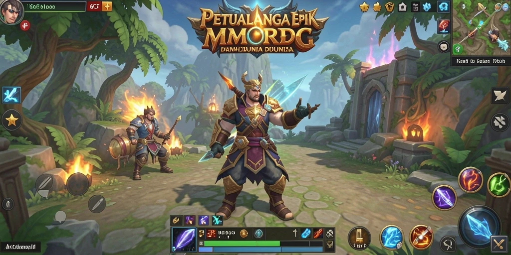 Tampilan gameplay 6CF yang menakjubkan dalam dunia MMORPG.