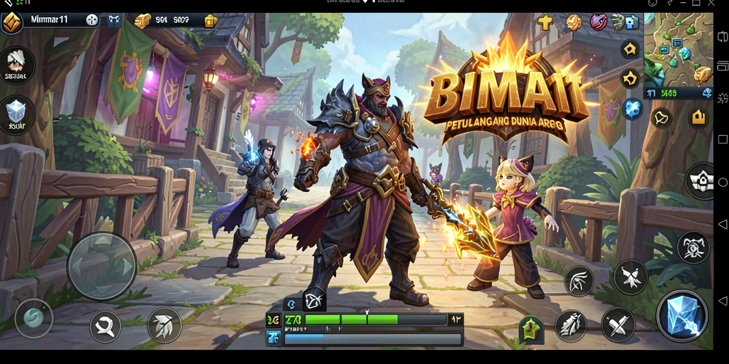 Tangkap momen epic dalam gameplay BIMA11 dengan aksi mendebarkan.