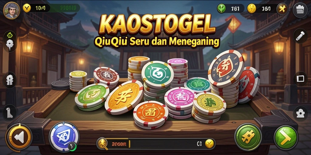 Tampilan gameplay QiuQiu yang seru dan menarik di KAOSTOGEL.