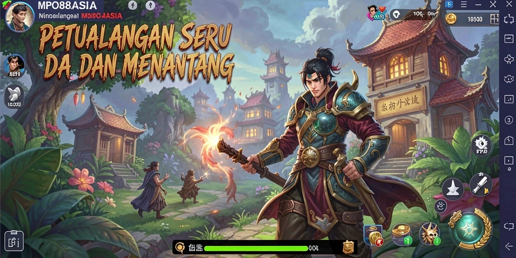 Tampilan gameplay MPO88ASIA yang menantang dan penuh petualangan.