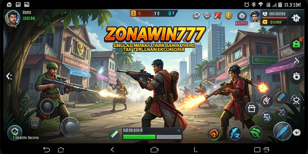 Screenshot utama ZONAWIN777 menampilkan gameplay Simulation yang mendalam dan interaktif.